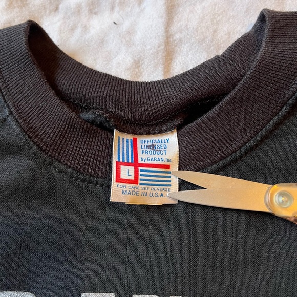 Vtg LA Raider Sweatshirt by Garan Large - Picture 5 of 7